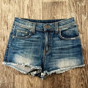 Carmar Blue Jean Cutoff Shorts